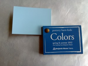 Color chosen after going to the PBK store - that was easy!