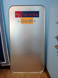 Here it is - painted and ready to hang!