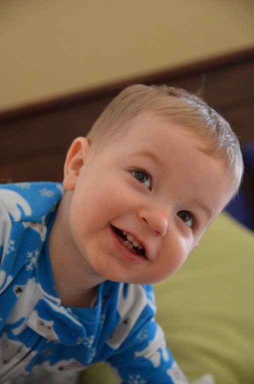 This captures him in all of his mischief, cuteness, and sweetness!