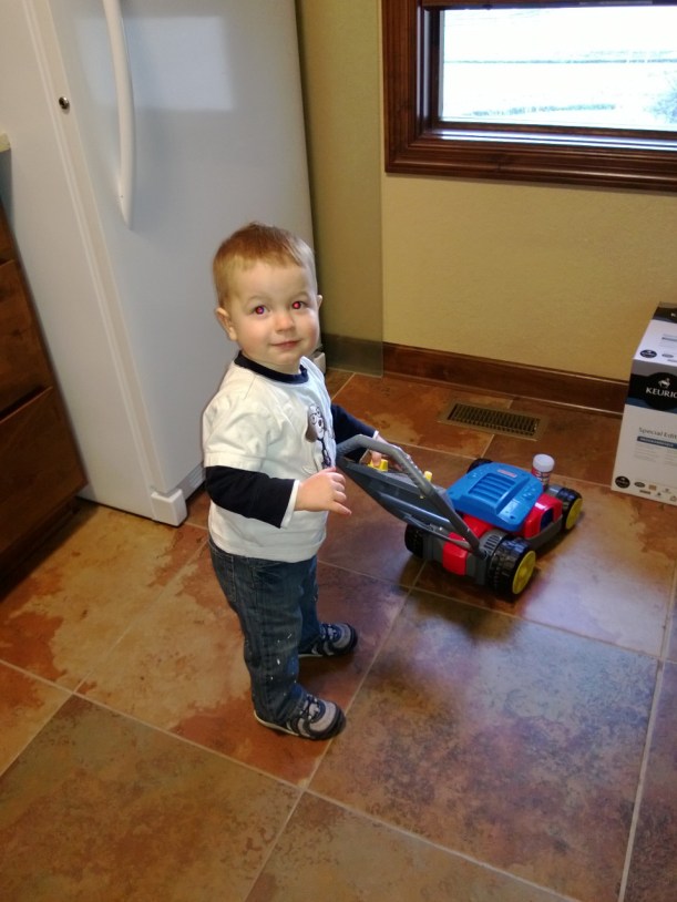 It WAS supposed to stay in the mudroom.