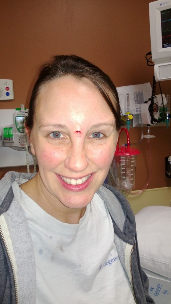 It took a painful injury to convince me that my son was ready to go to bed on his own!