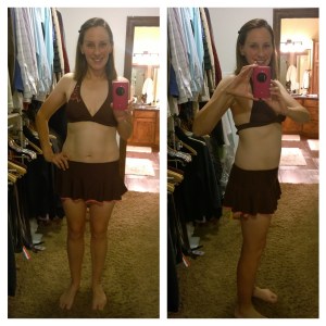 Goodbye, lovely swimsuit... the only swimsuit I've ever truly loved.  :(